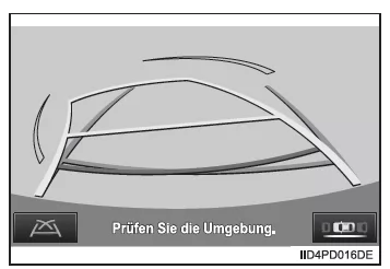 Toyota-Einparkhilfemonitor