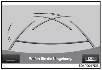 Toyota-Einparkhilfemonitor