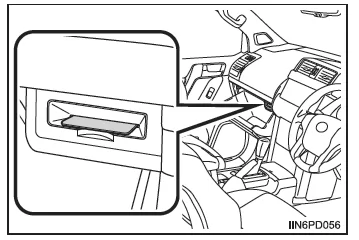 Kartenhalter (Fahrzeuge mit Rechtslenkung)