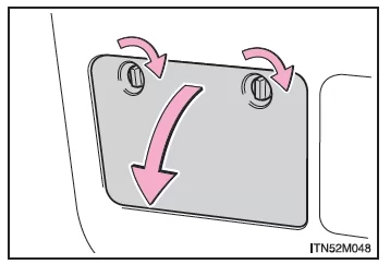 Wenn Sie eine Reifenpanne haben (Fahrzeuge mit Reserverad)