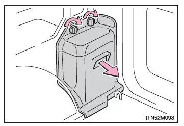 Wenn Sie eine Reifenpanne haben (Fahrzeuge ohne Reserverad)