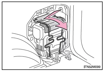 Wenn Sie eine Reifenpanne haben (Fahrzeuge ohne Reserverad)