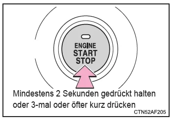 Wenn Ihr Fahrzeug in einem Notfall angehalten werden muss