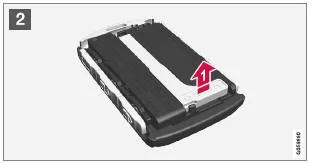 Schlüsselblatt abnehmen