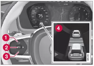 Achtung! Die Abbildung ist schematisch - Einzelheiten können je nach Fahrzeugmodell abweichen