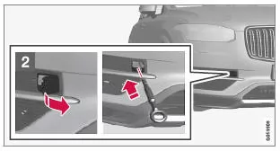 Abschleppöse anbringen