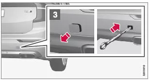 Abschleppöse anbringen