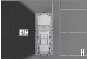 Hier ist die Kamera auf der linken Fahrzeugseite defekt