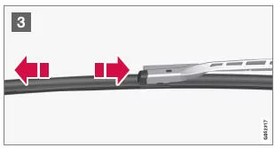 Wischerblatt auswechseln
