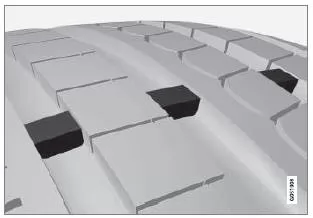 Reifenverschleißanzeige