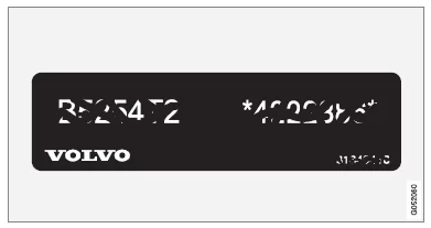 Anordnung der Aufkleber