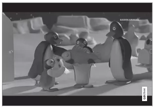 Die TV-Wiedergabe wird über das Center Display gesteuert. Weitere Funktionen können auch mit dem rechten Lenkradtastenfeld oder mittels Sprachsteuerung gesteuert werden